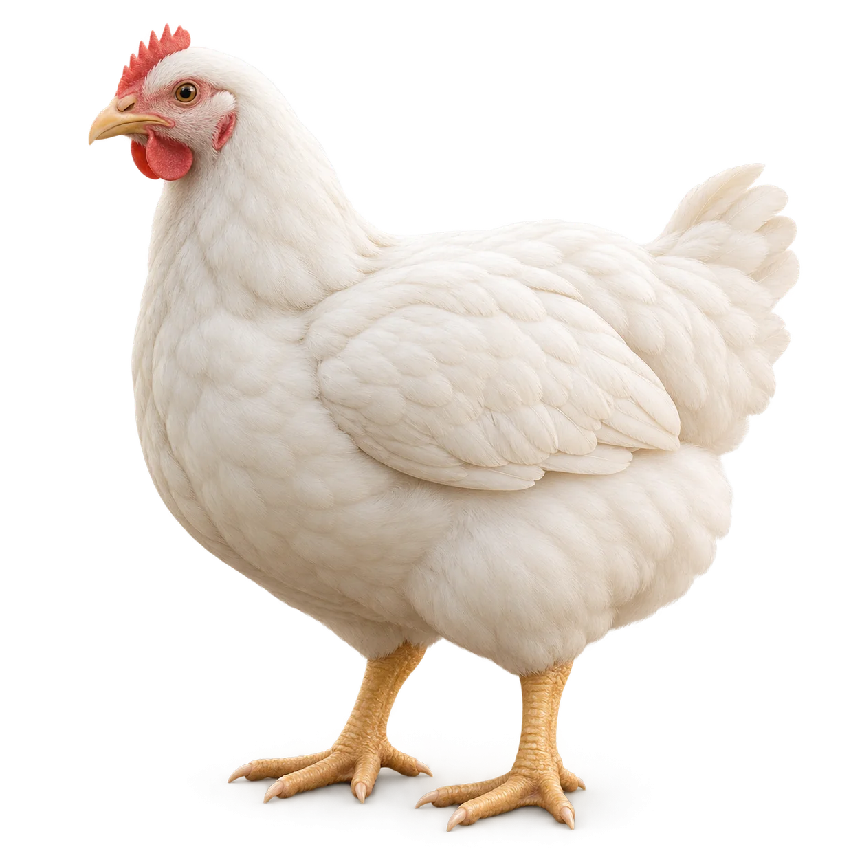Detail Gambar Ilustrasi Ayam Pedaging