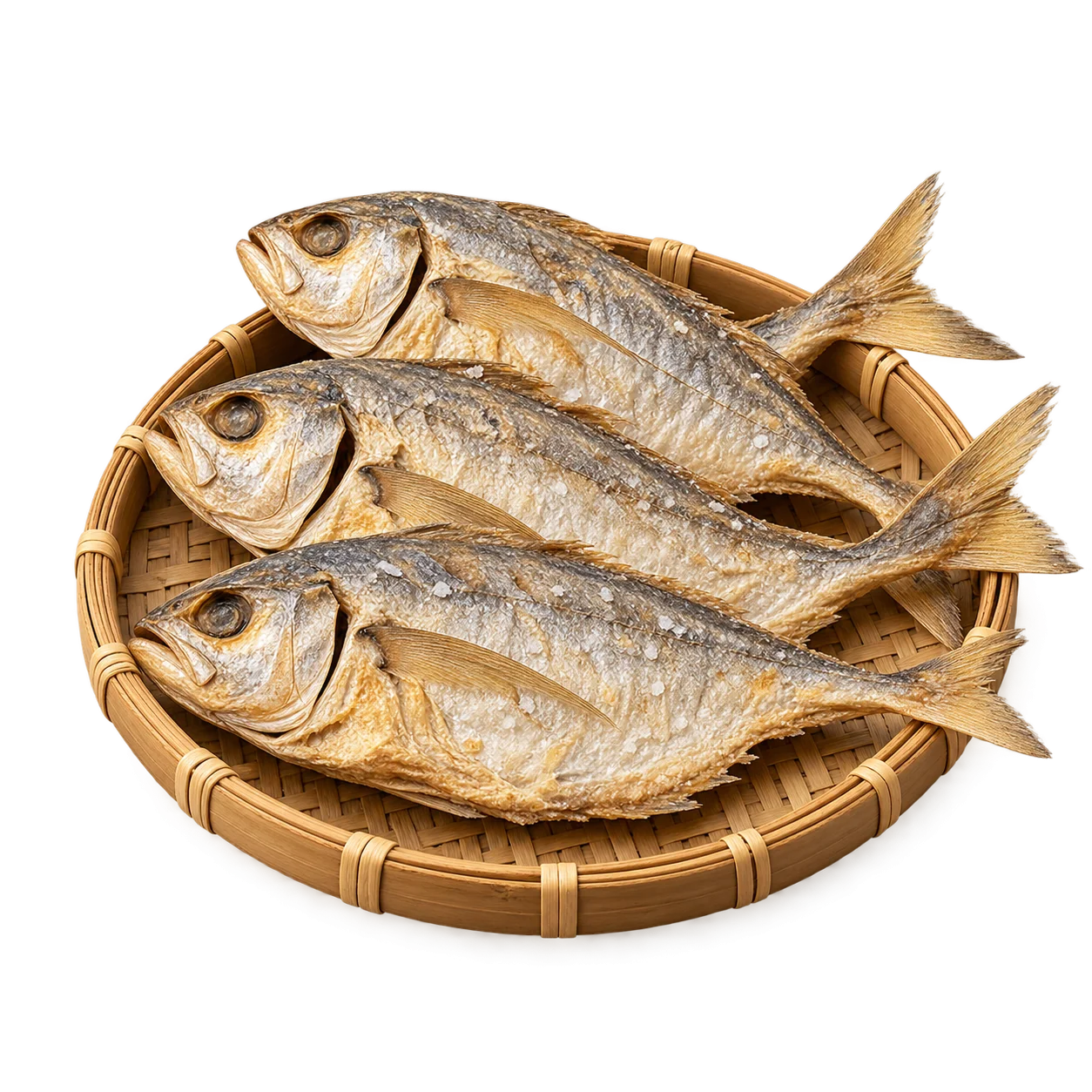 Ilustrasi Ikan Asin, cadangan jika 3D tidak tersedia