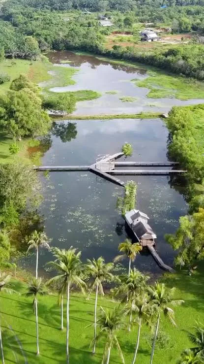 Taman Permana dari Atas